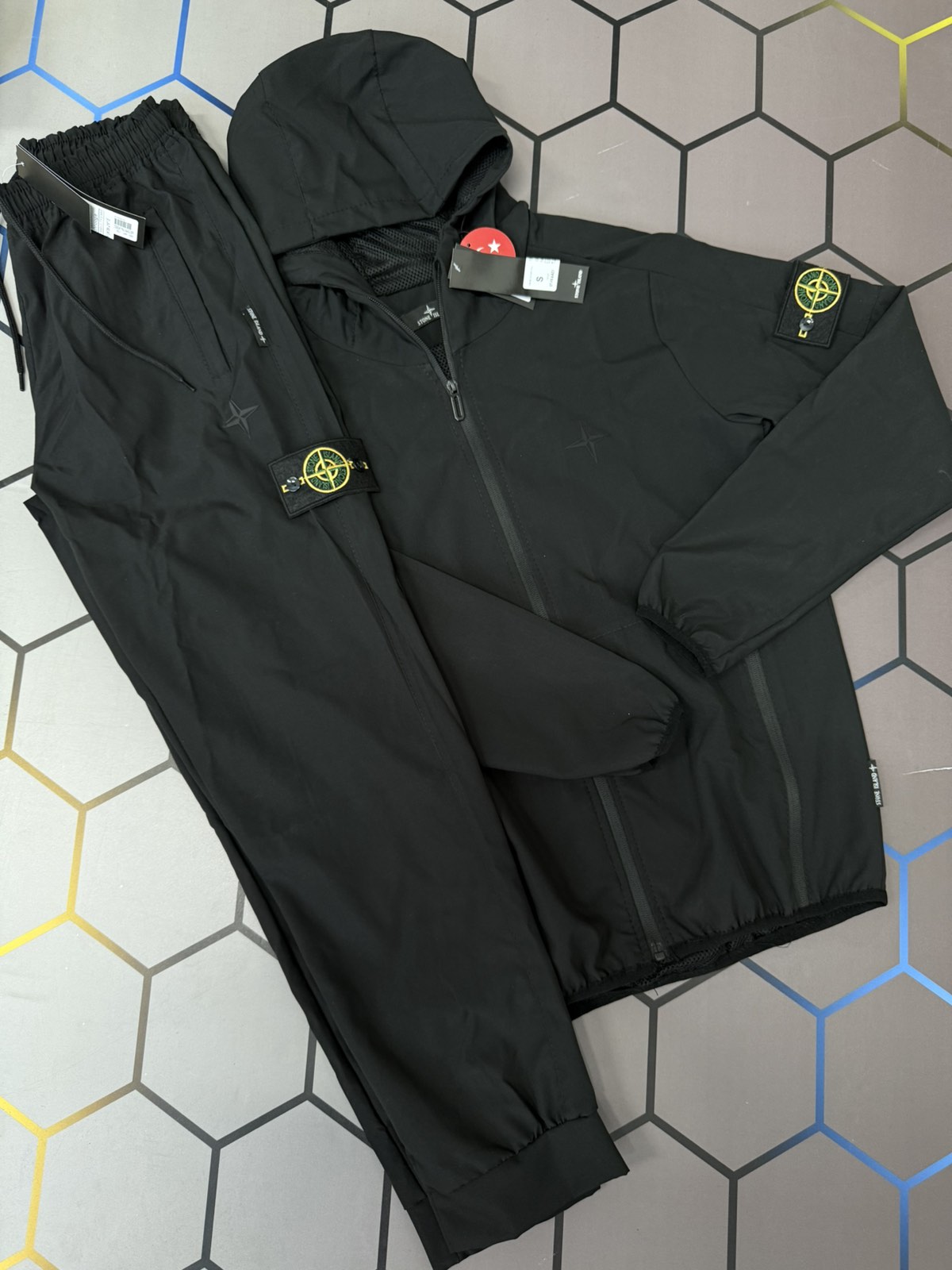 Костюм спорт Alex Clothes (S-2XL) 4713 black (деми)