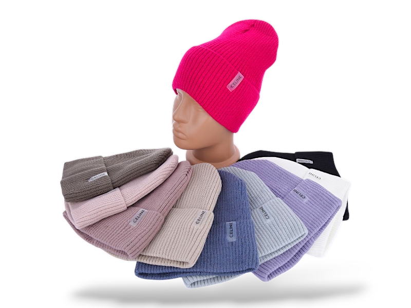 Шапка КОРОЛЕВА (one size) 9-30 mix (зима)