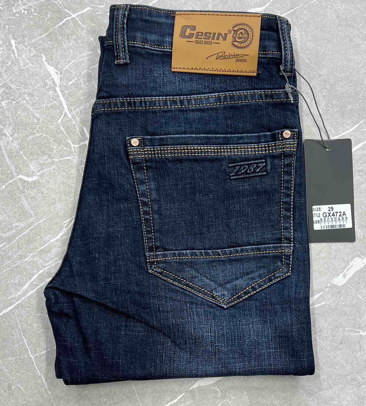 Джинсы God Baron (29-38) GX472A blue (деми)