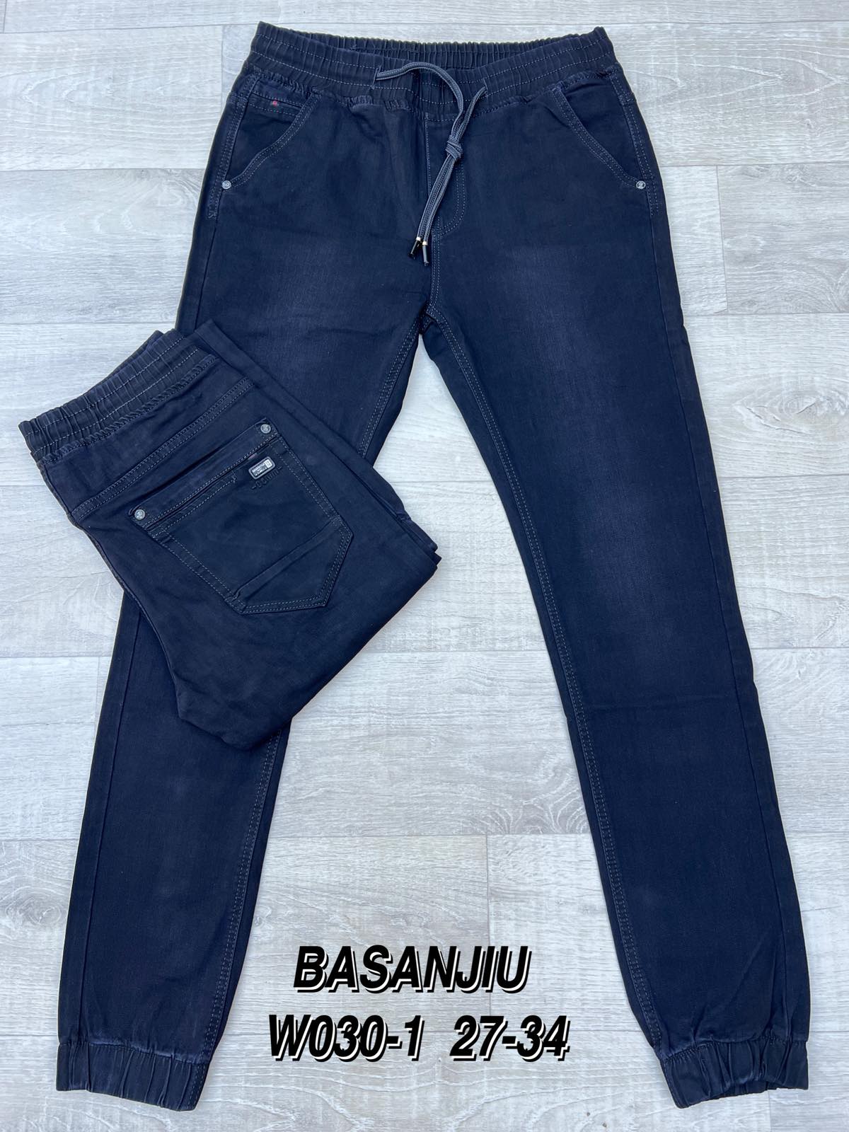 Джинсы God Baron (27-34) W030-1 blue (деми)