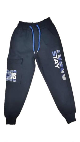 Штаны спорт Malibu2 (5-8) 5082 black (деми)