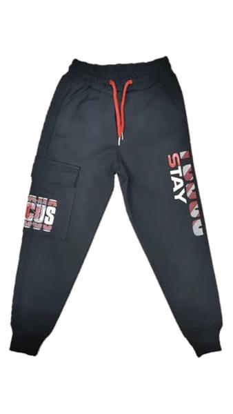 Штаны спорт Malibu2 (9-12) 5083-1 black (деми)