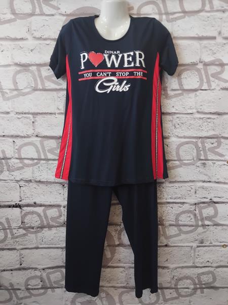 Костюм DiColor (2XL-5XL) DC43 black (лето)