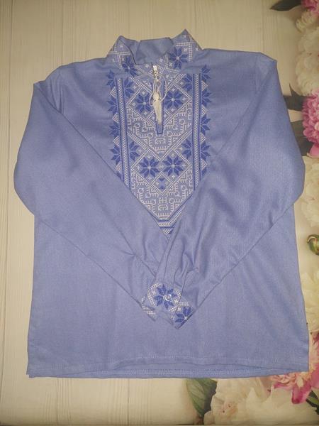 Вышиванка Miki Maki (110-134) MM12 grey (деми)