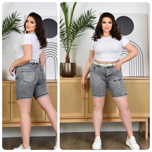 Шорты Lady N (28-33) 1926 grey (лето)