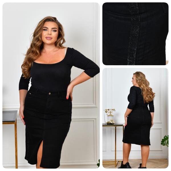 Юбка Lady N (32-42) 746 black (лето)