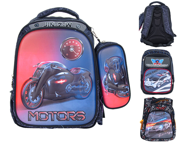 Рюкзак Red Hat clothes (25*35*15) Y1630-2 mix (деми)