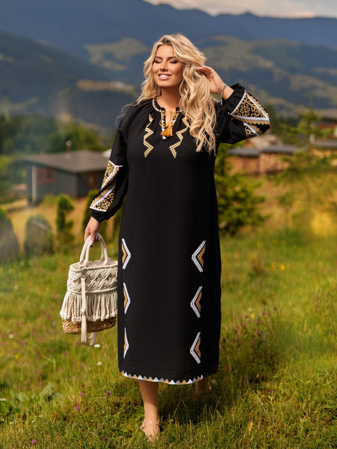 Платье DGMD (52-56) 3379 black (лето)