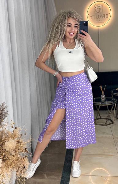 Юбка Modnulya (42-48) 2435 lilac (лето)