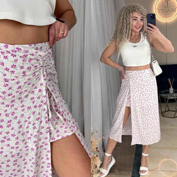 Юбка Modnulya (42-48) 2435 white (лето)