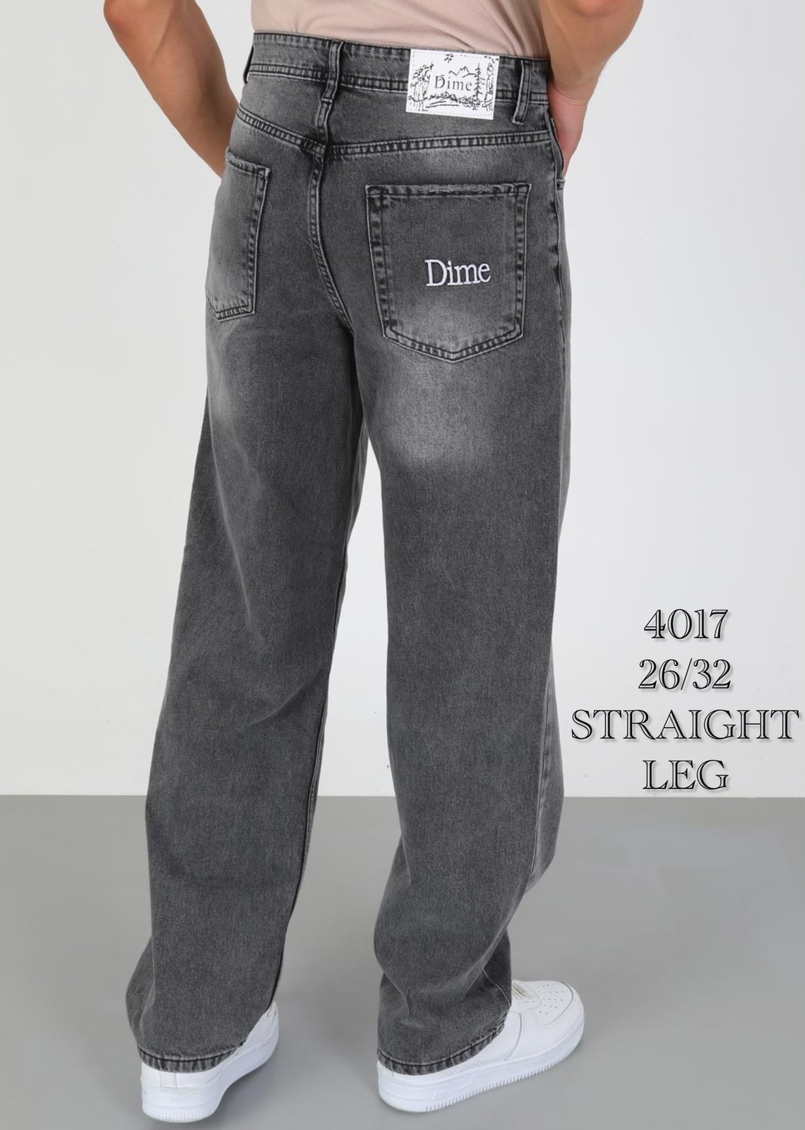 Джинсы God Baron (26-32) 4017-2 grey (деми)