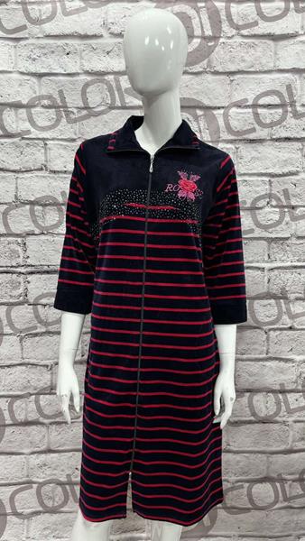 Халат DiColor (2XL-5XL) 3003 black (деми)