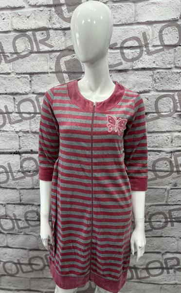 Халат DiColor (M-2XL) 4764 wine (деми)