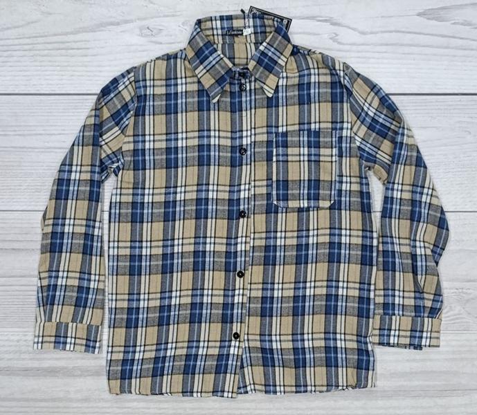 Рубашка Imlion (48-52) 780 beige-l.blue (деми)