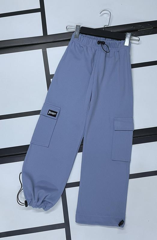 Штаны спорт Kosmy (104-128) K119 l.blue (деми)