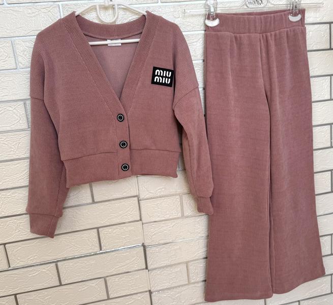 Костюм Moda school (122-146) 8557 pink (деми)