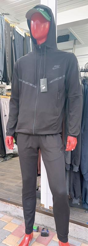 Костюм спорт Phi Hung (48-56) P234 black (деми)