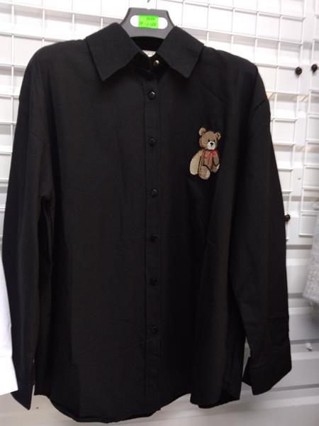 Рубашка Dream (S-L) DM93 black (деми)