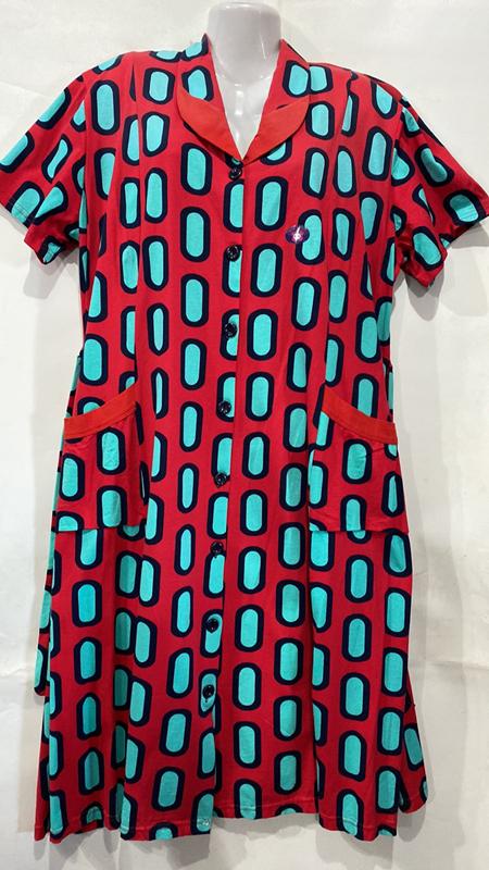 Халат Cotpark (6XL-8XL) 505-3989 red (лето)