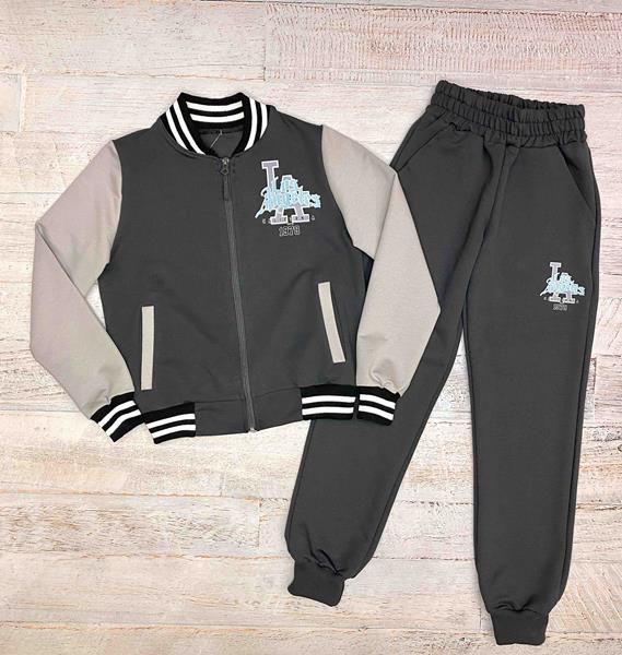 Костюм спорт LiMa kids (134-158) 2509 grey (деми)