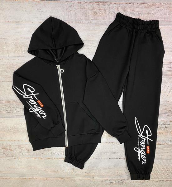 Костюм спорт LiMa kids (134-158) 2536 black (деми)