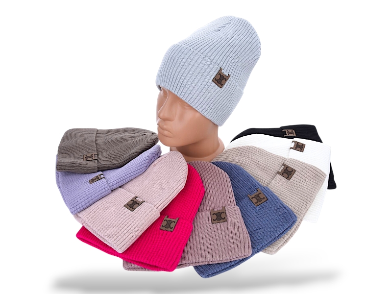 Шапка КОРОЛЕВА (one size) 31-02 mix (зима)