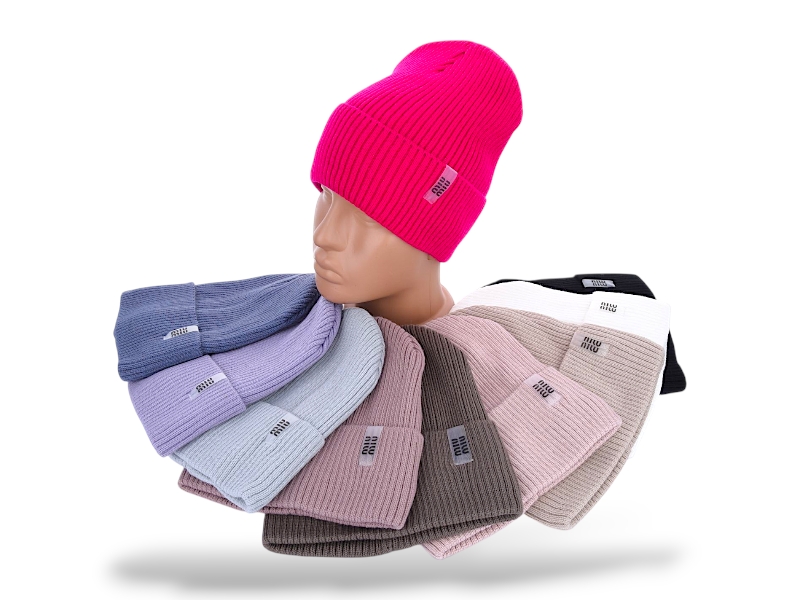 Шапка КОРОЛЕВА (one size) 31-03 mix (зима)