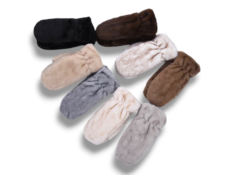 Варежки КОРОЛЕВА (one size) M25-71 mix (зима)