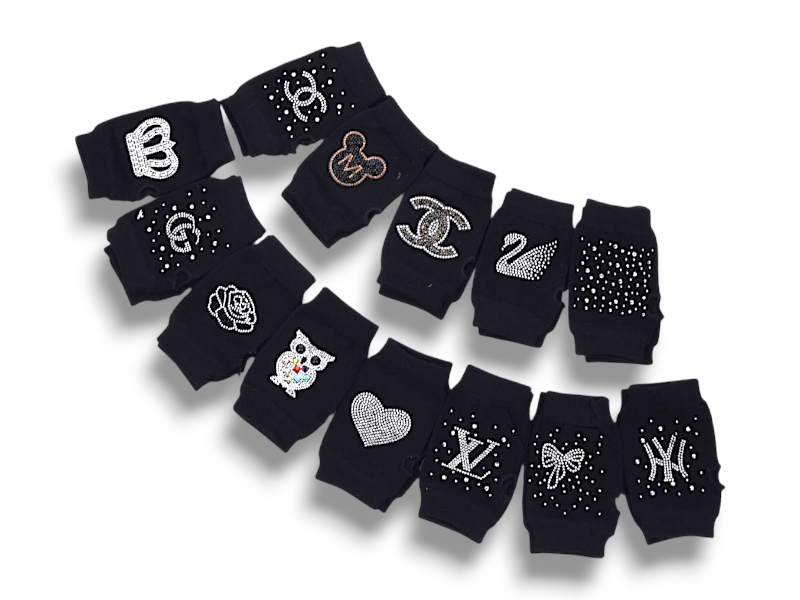 Варежки КОРОЛЕВА (one size) WK02 mix (деми)