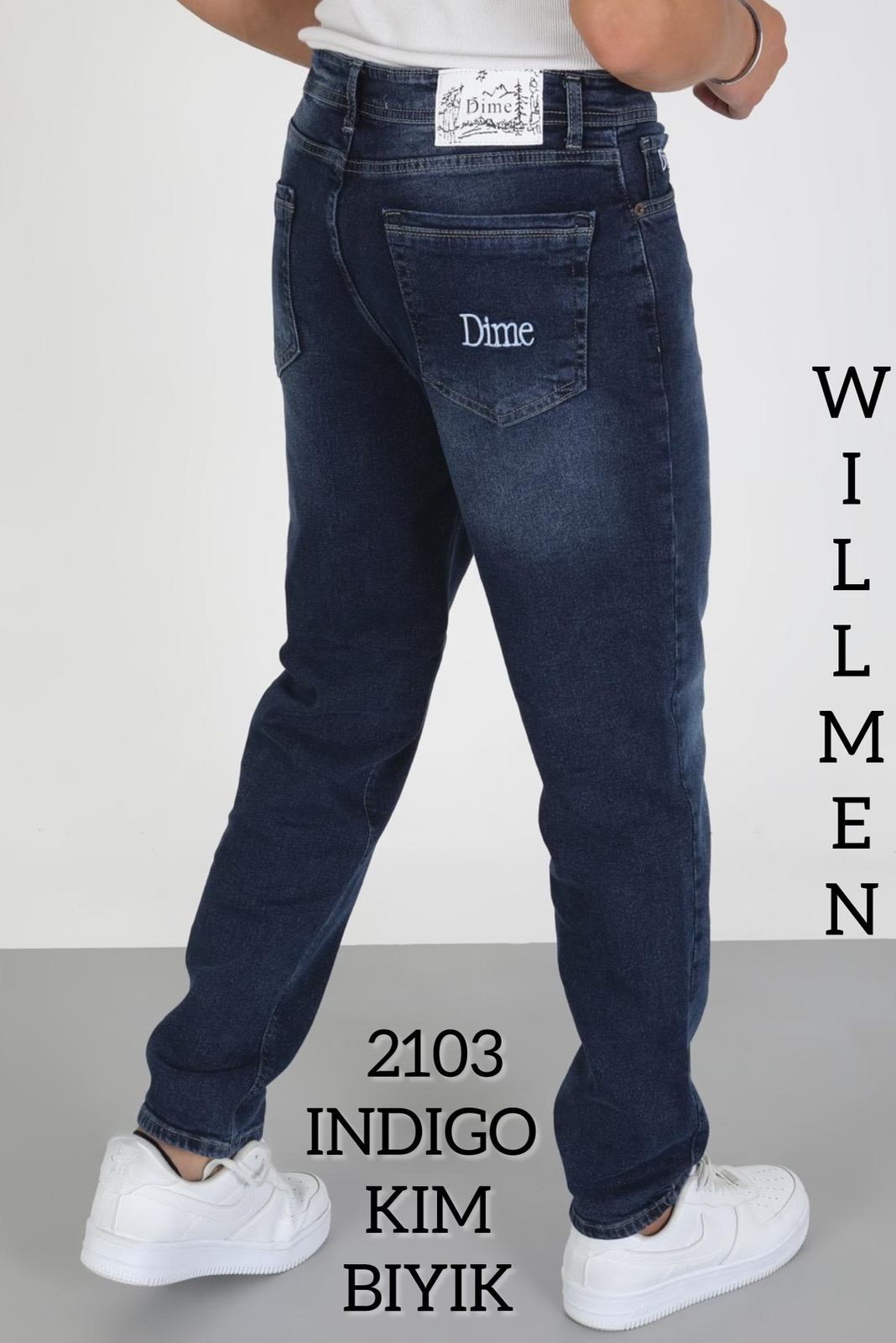 Джинсы God Baron (28-36) 2103 blue (деми)