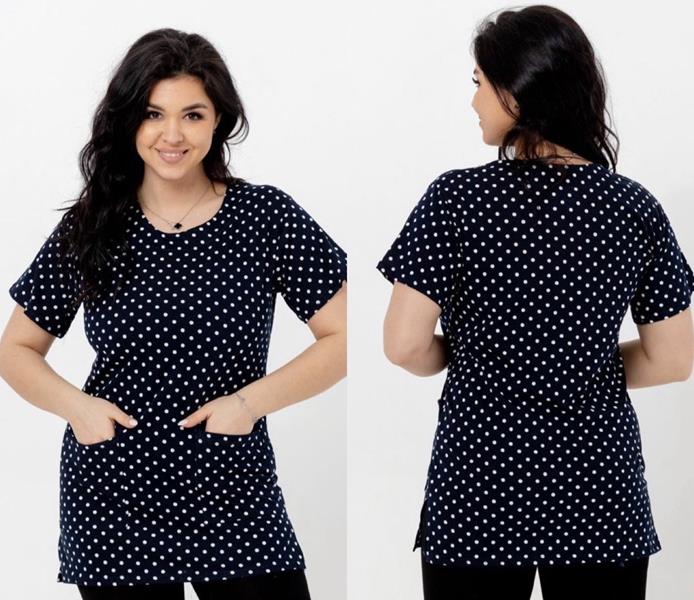 Туника BRAVEL (50-58) 52 black (лето)