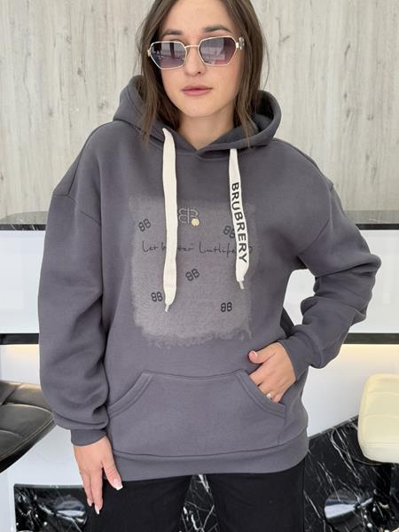 Худи JJF (L-4XL) 50153 grey (зима)