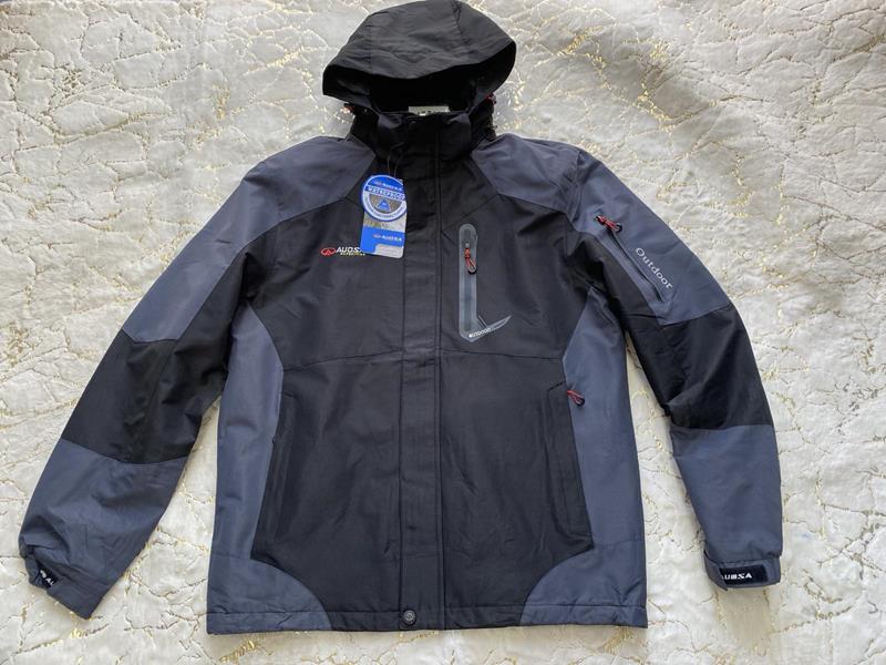 Куртка LeHung (2XL-6XL) LH8 black (деми)