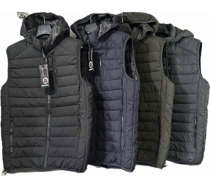 Жилетка LeHung (48-56) LH25 grey (деми)