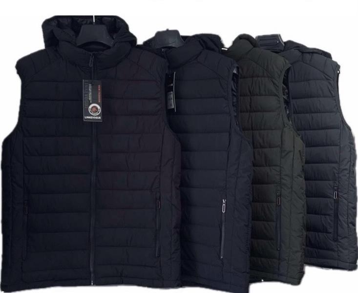 Жилетка LeHung (48-56) LH29 grey (деми)