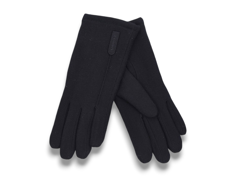 Перчатки КОРОЛЕВА (6.5-8.5) B15-61 black (зима)