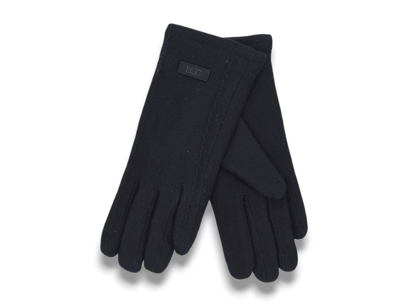 Перчатки КОРОЛЕВА (6.5-8.5) B15-91 black (зима)