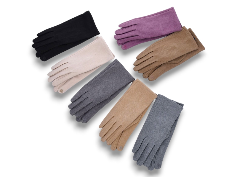 Перчатки КОРОЛЕВА (6.5-8.5) B3-71 mix (зима)