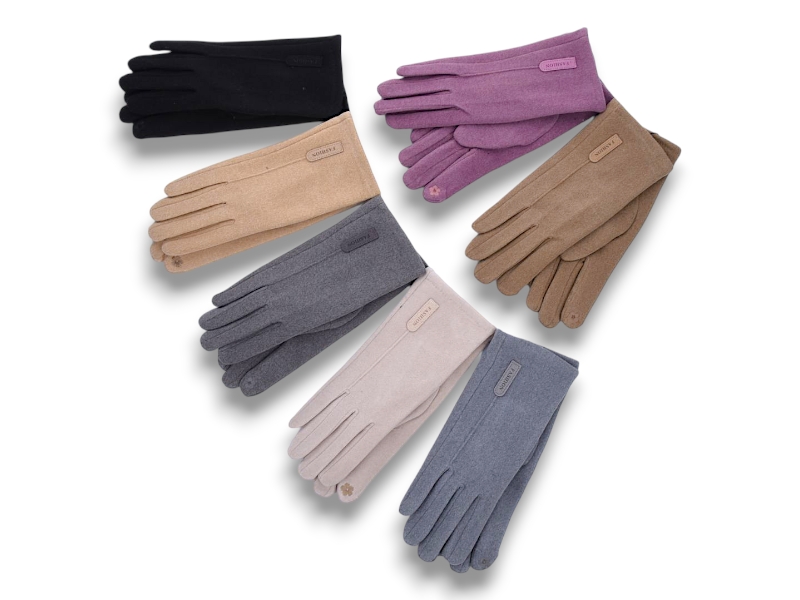 Перчатки КОРОЛЕВА (6.5-8.5) B6-61 mix (зима)