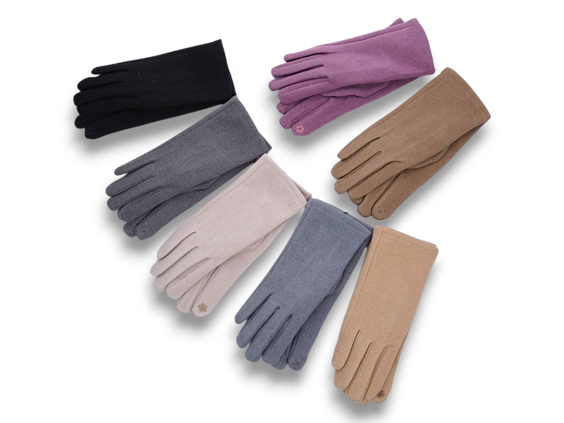 Перчатки КОРОЛЕВА (6.5-8.5) B6-71 mix (зима)