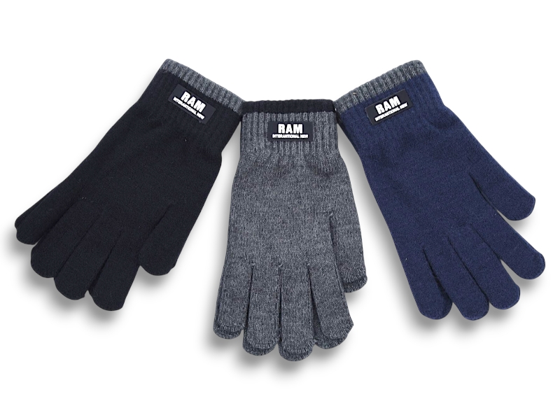 Перчатки КОРОЛЕВА (one size) A205 mix (зима)