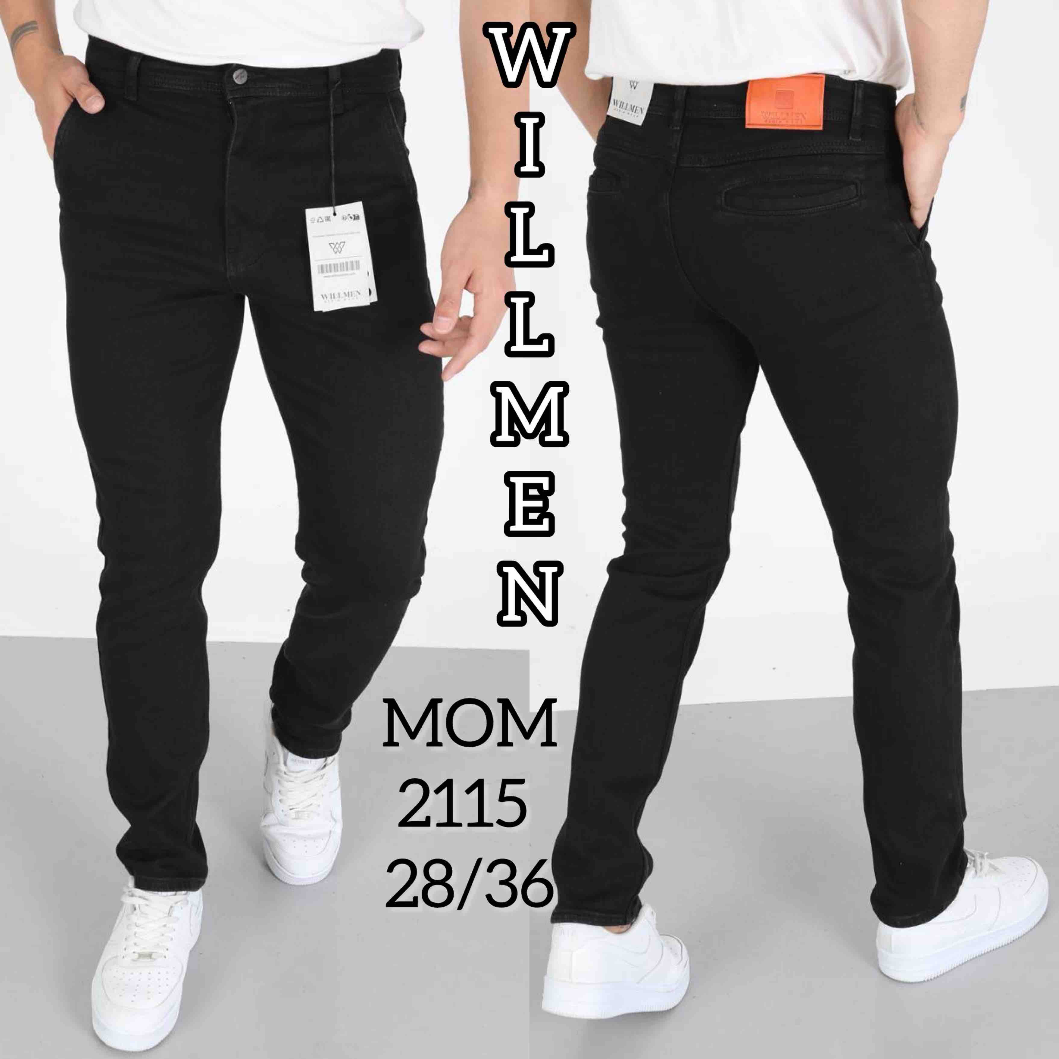 Джинсы God Baron (28-36) 2115 black (деми)