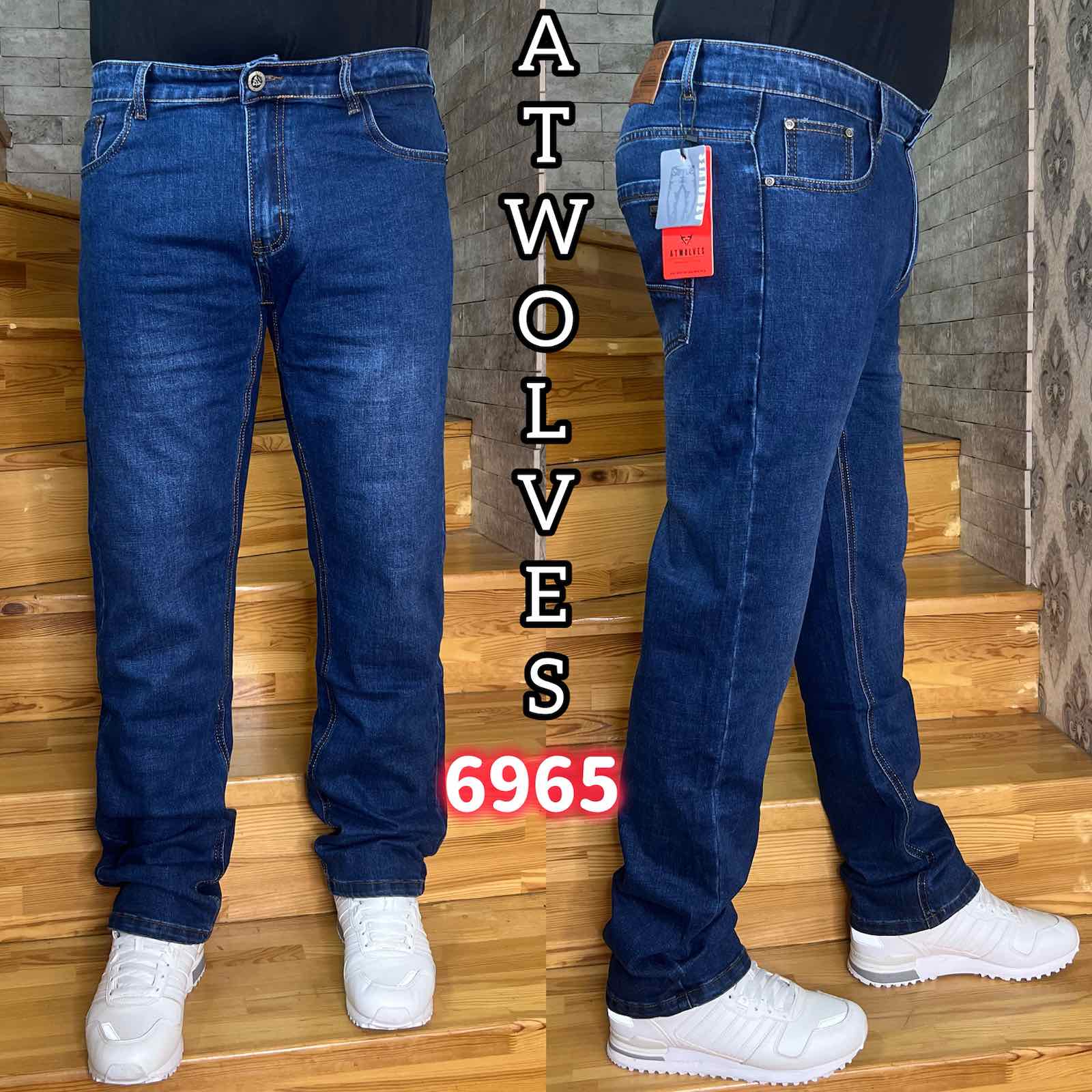 Джинсы God Baron (32-38) 6965 blue (деми)