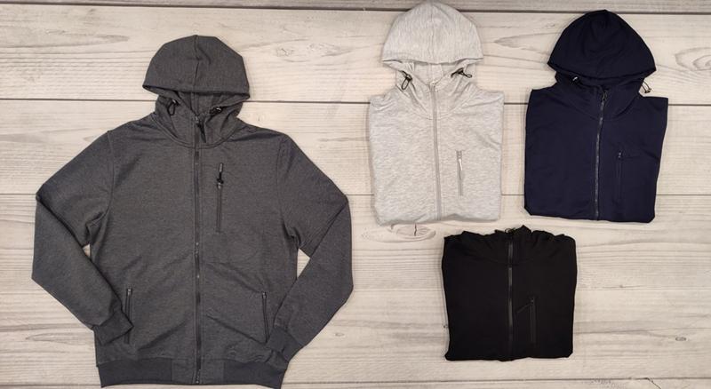 Кофта спорт Imlion (48-56) 3873 l.grey (деми)