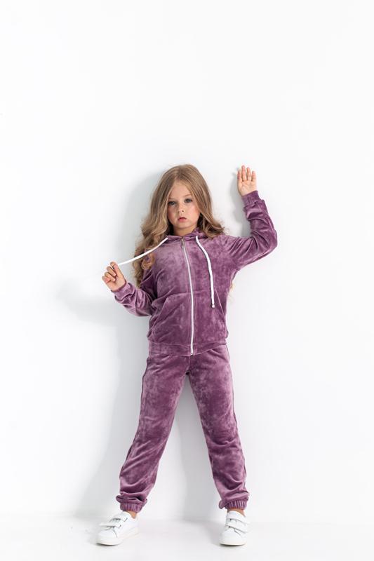 Костюм спорт Moda school (122-140) 8526-1 violet (деми)