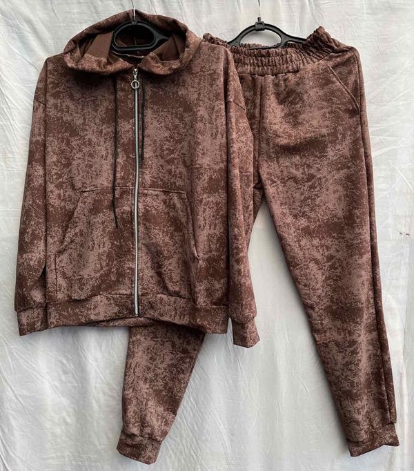 Костюм спорт Shoptime (44-50) S436 camel (деми)