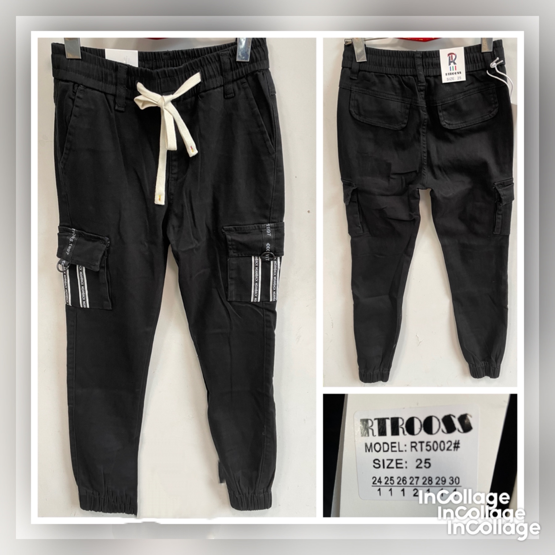 Штаны God Baron (24-30) RT5002 black (деми)