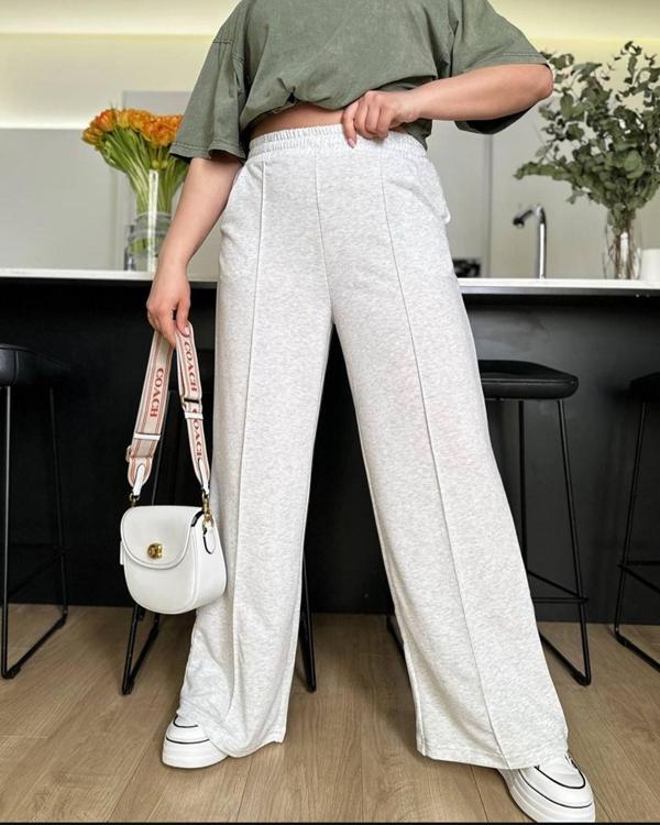 Штаны спорт Amok (42-48) 1048 l.grey (деми)