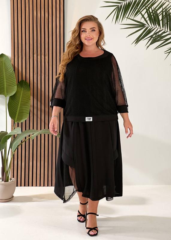 Костюм DGMD (48-58) 667 black (лето)