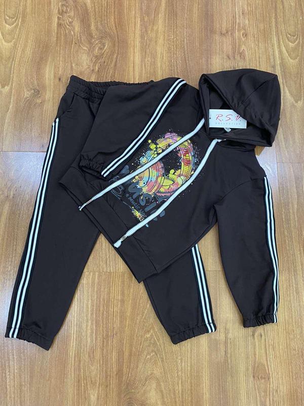 Костюм спорт RSV (104-128) 253 d.grey (деми)